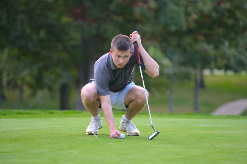 golfing
