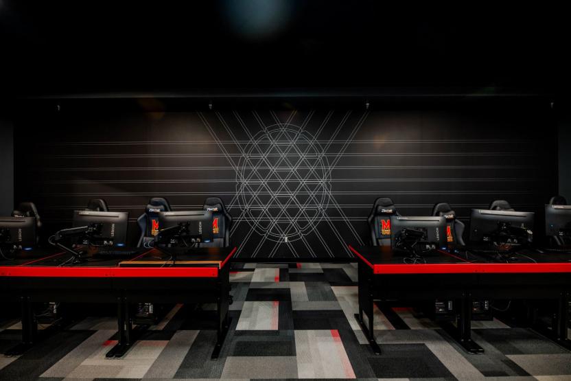 Terps Esports Center PC bay