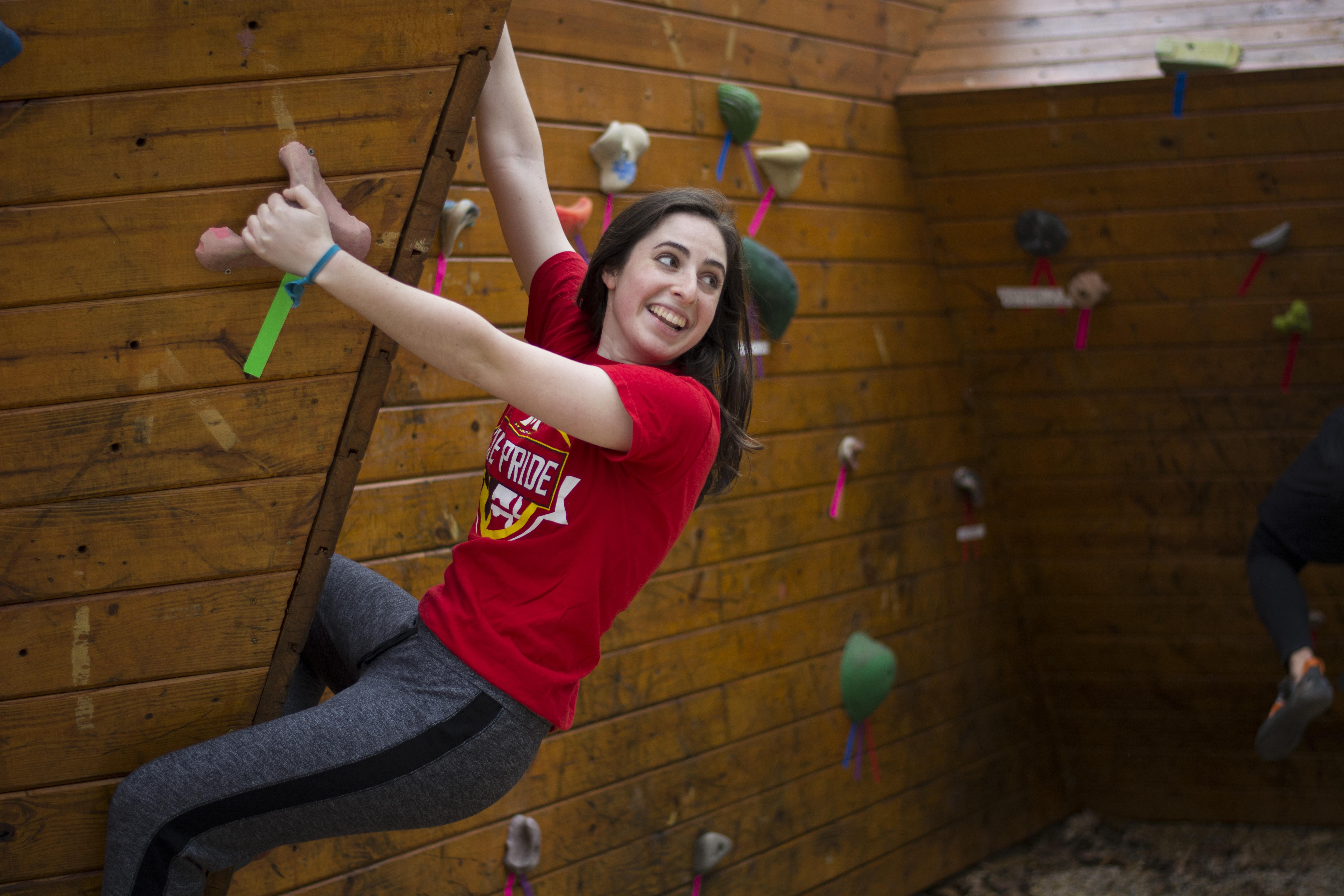 Climbing Wall & Bouldering Grotto Active Terps Live Well