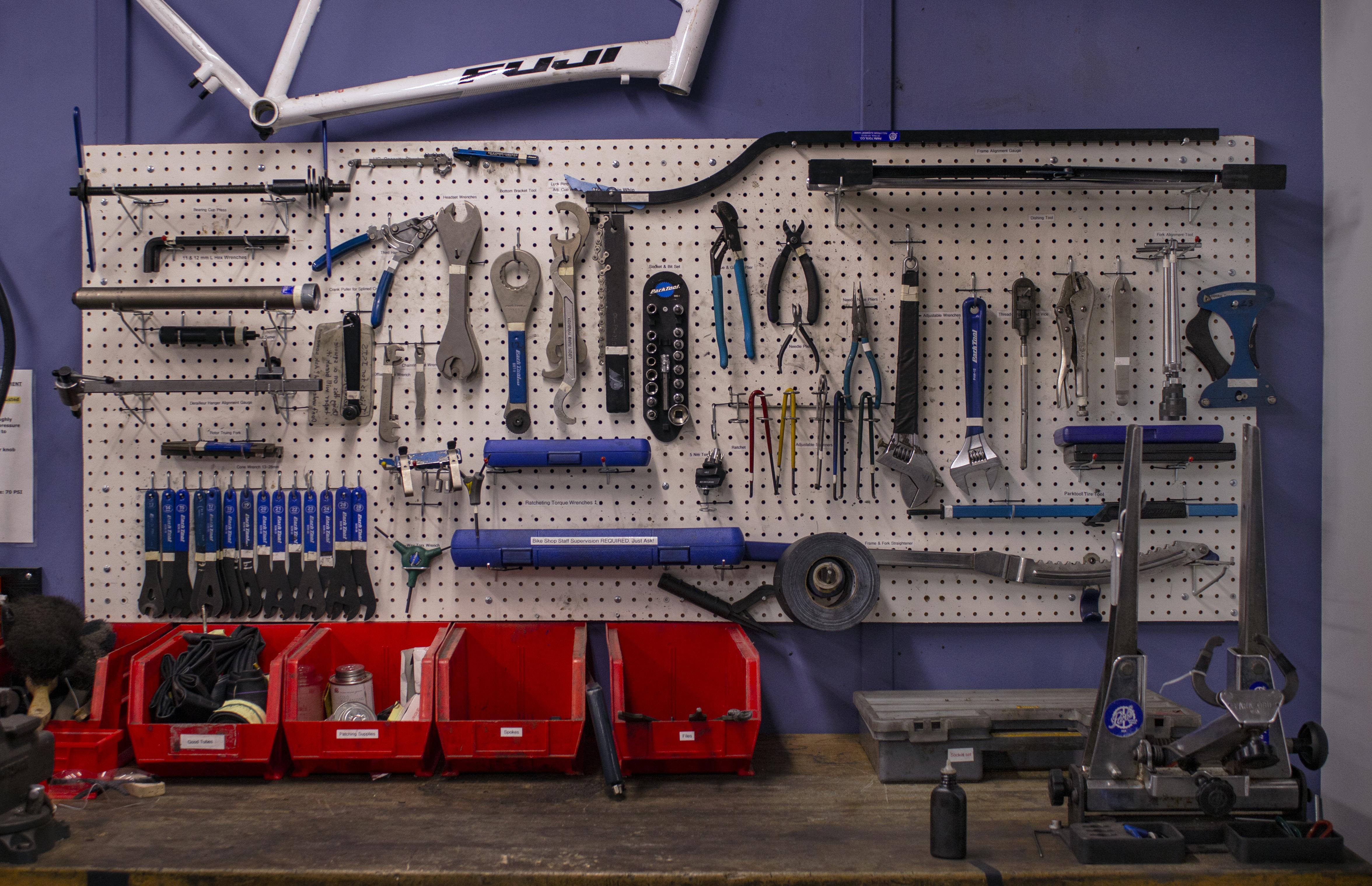 bike shop tools
