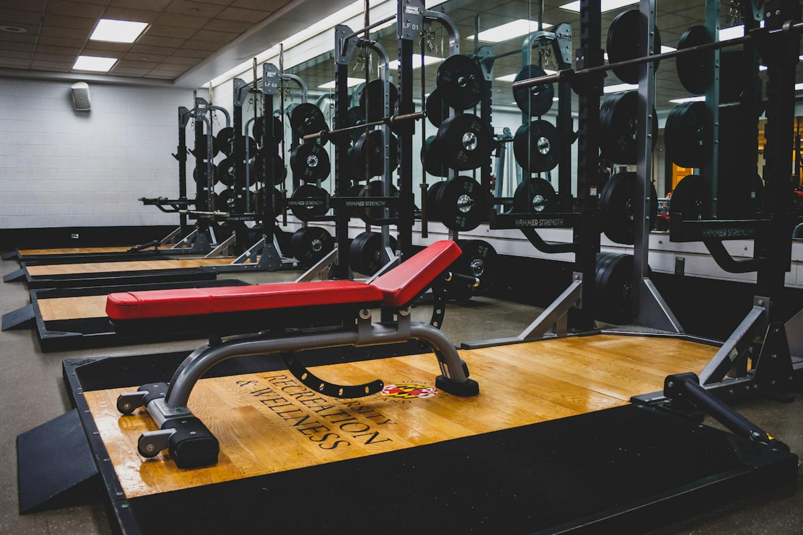 Ritchie Coliseum Weight Room